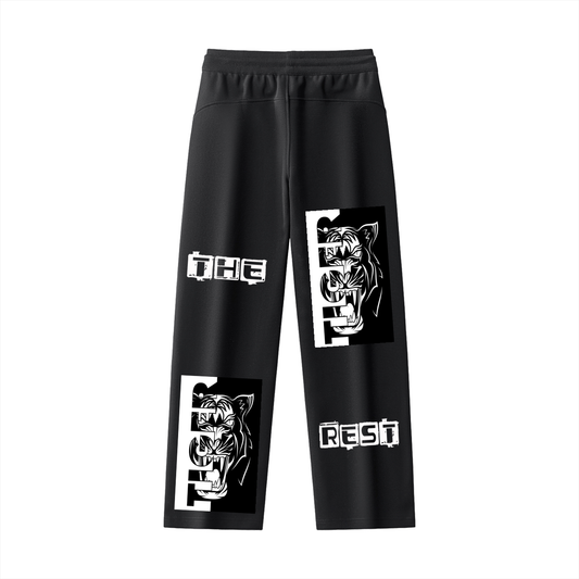Essential Drawstring Straight-Leg Sweatpants