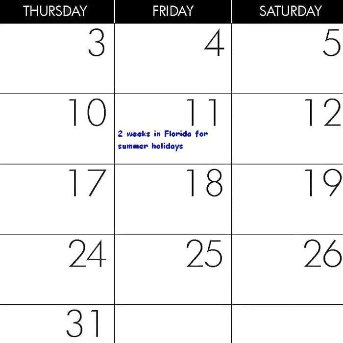 2047 Personalised Photo Calendar