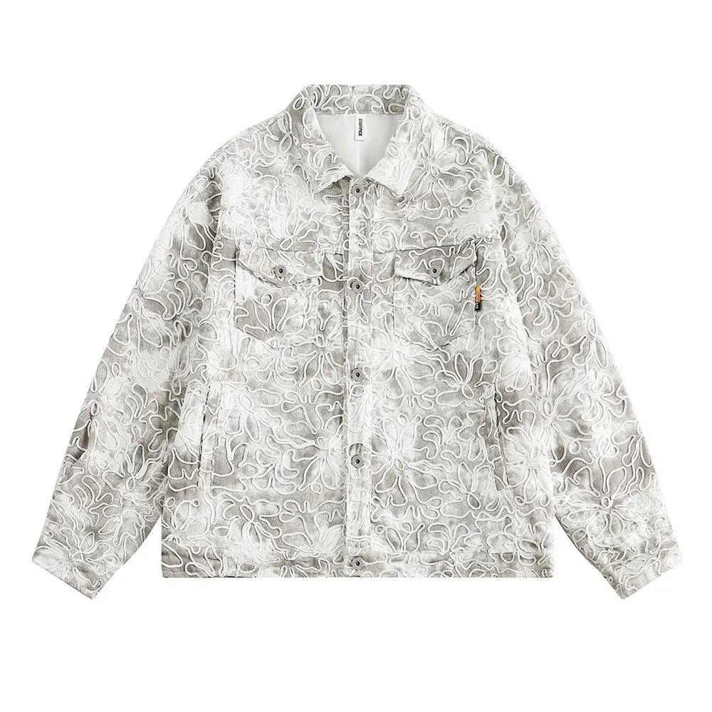 Tie Dye Gradient Street Jacket