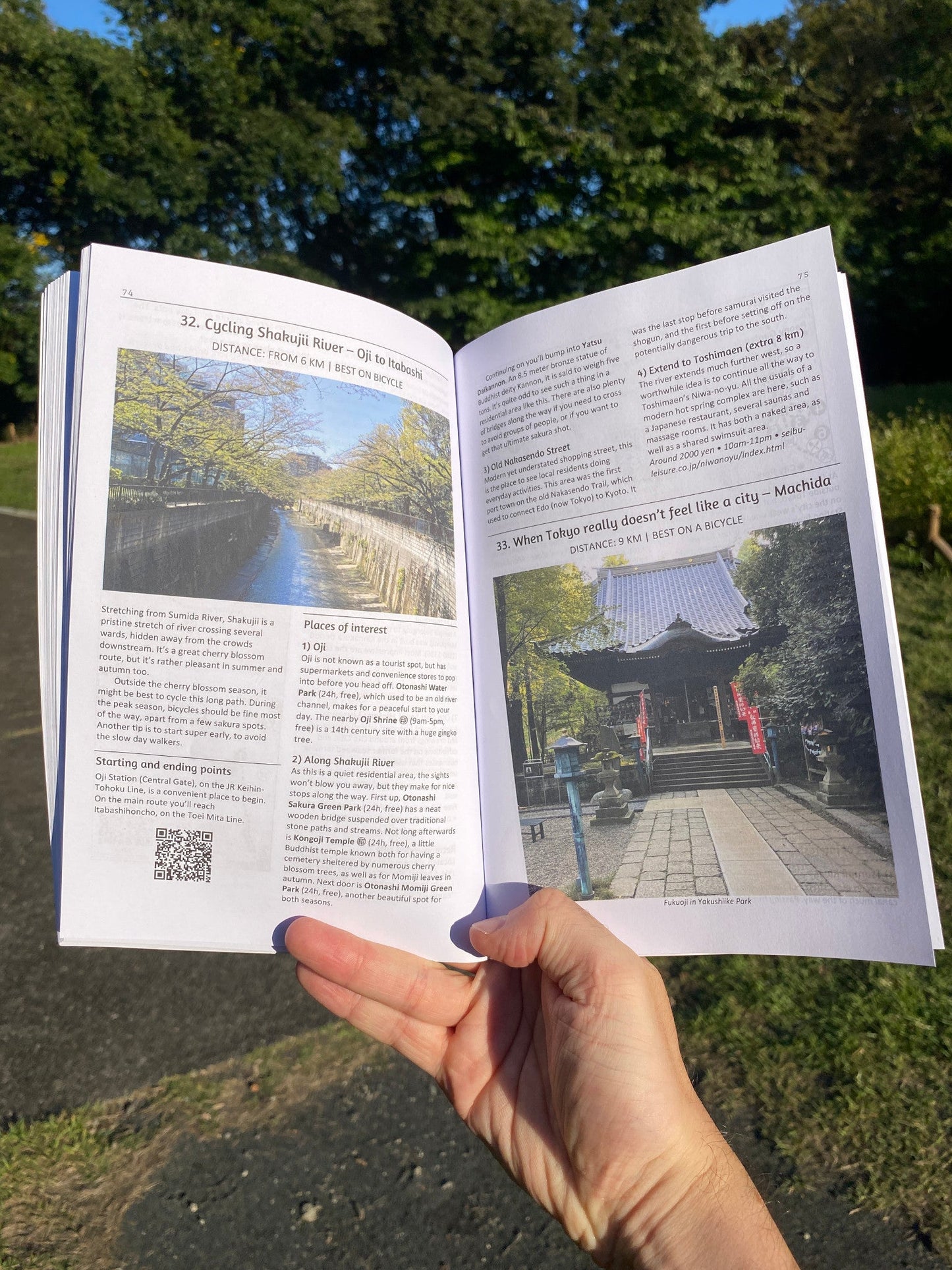 Tokyo Outdoors: 45 Walks, Hikes and Cycling Routes to Explore the City Like a Local (Paperback)