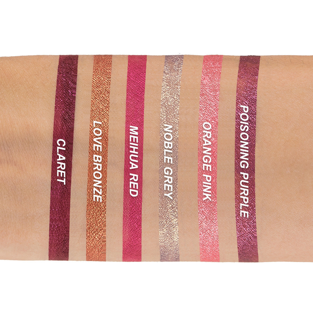 Metallic Liquid Lipstick Lip Gloss Does Not Stick To Cup Lip Glaze