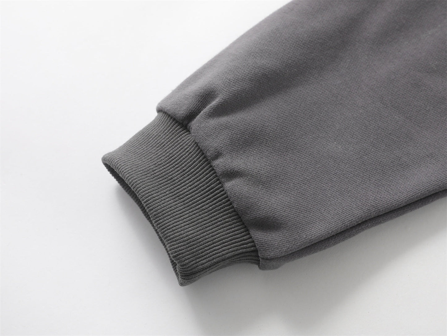 High Street Washed Distressed Embroidered Round Neck Sweater