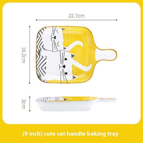 Cartoon And Plates Creative Rice Soup Bowls For Home Baking Dishes