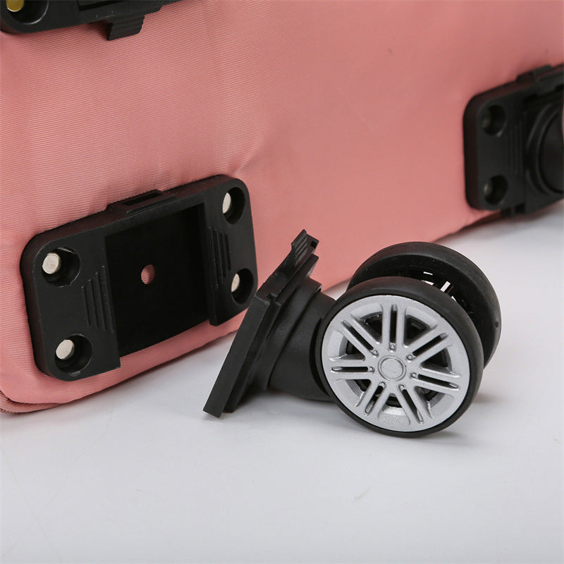 New Universal Wheel Travel Bag With Double-layer Dry And Wet