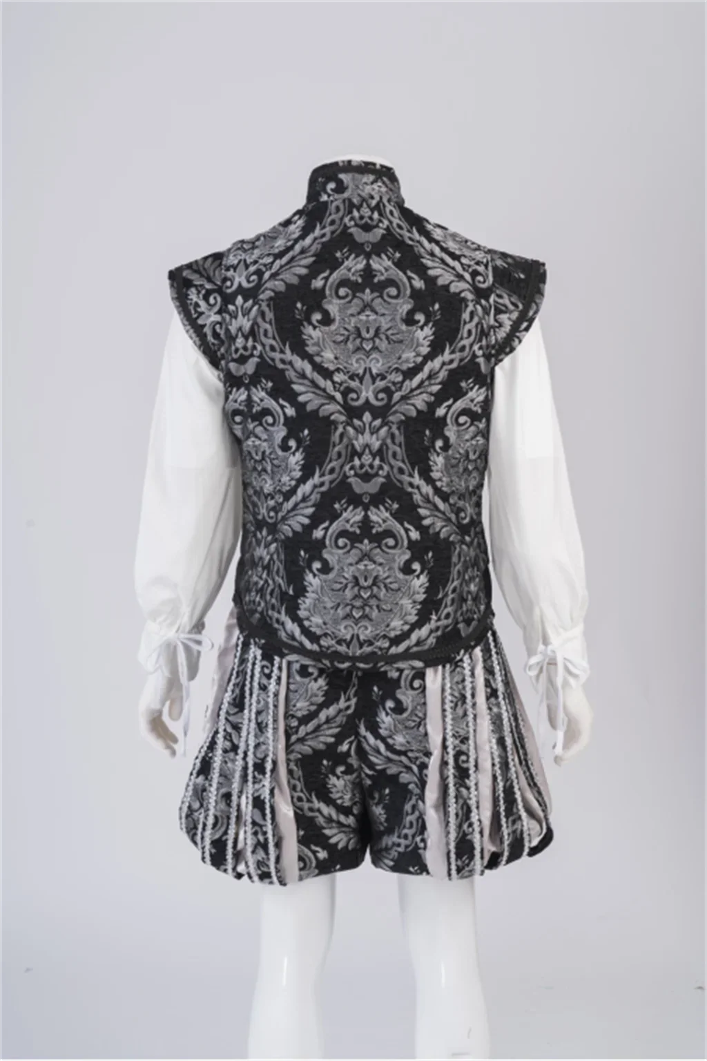 Men’s 15th‑Century Tudor Prince & King Renaissance Costume Vest & Pants Set – Authentic Elizabethan Outfit