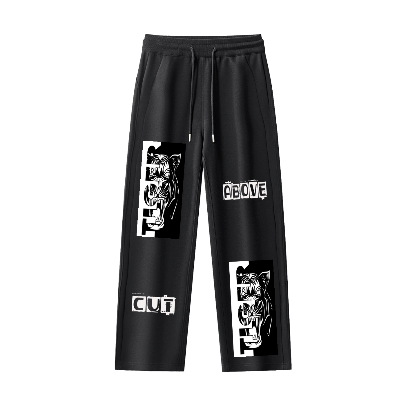 Essential Drawstring Straight-Leg Sweatpants